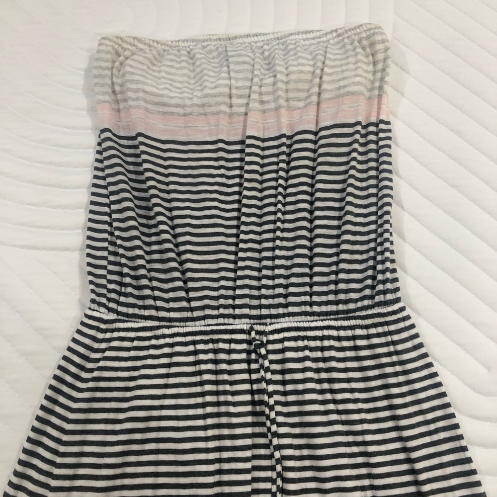 Strapless beach dress